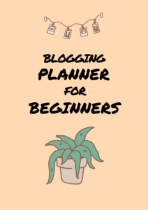 Blogging for Beginners Printables